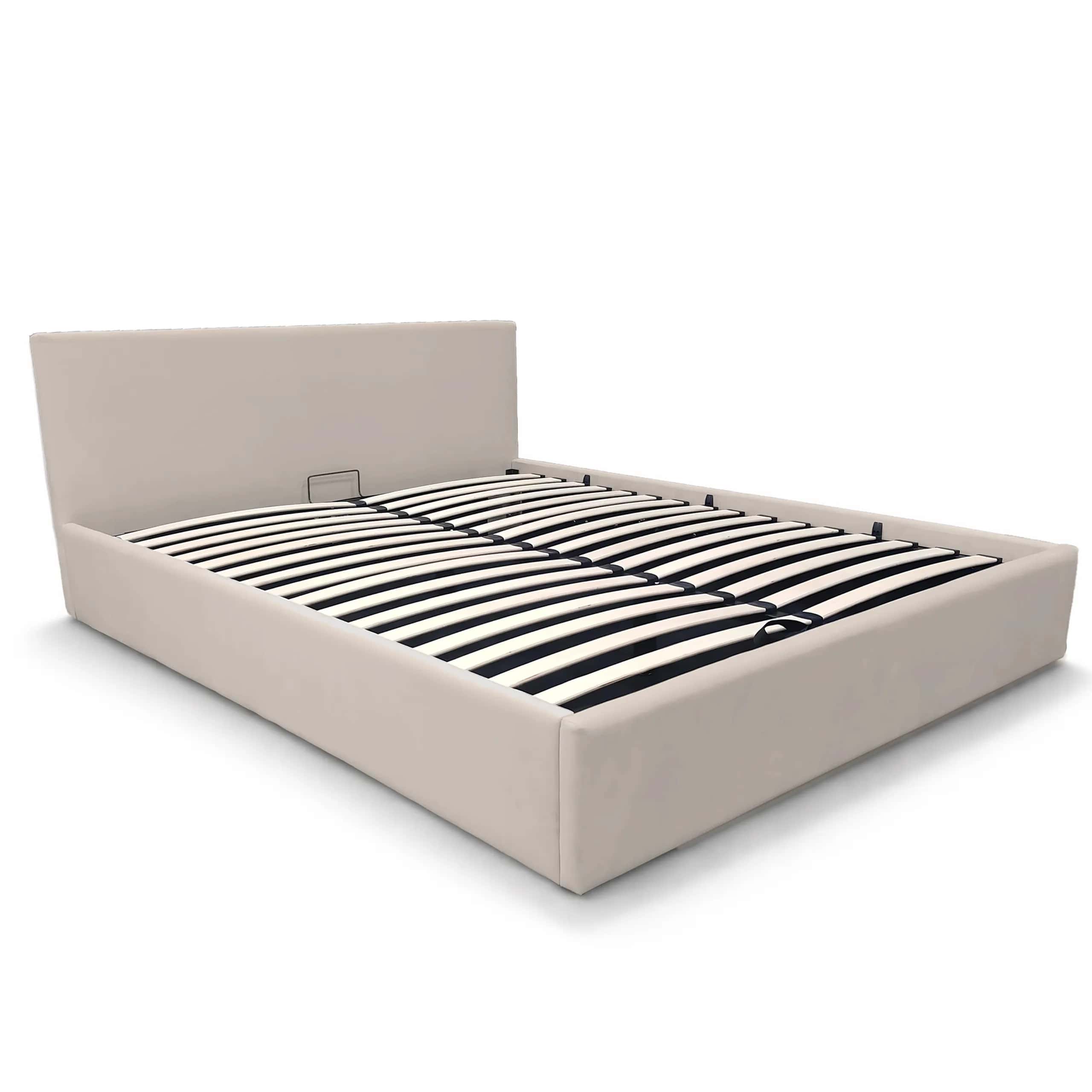 LT101 Łóżko Velio 140x2x80 taupe – miniatura 2