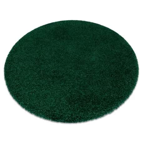Dywan SOFFI koło shaggy 5cm butelkowa – miniatura 1
