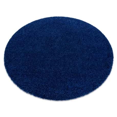 Dywan SOFFI koło shaggy 5cm granat – miniatura 1
