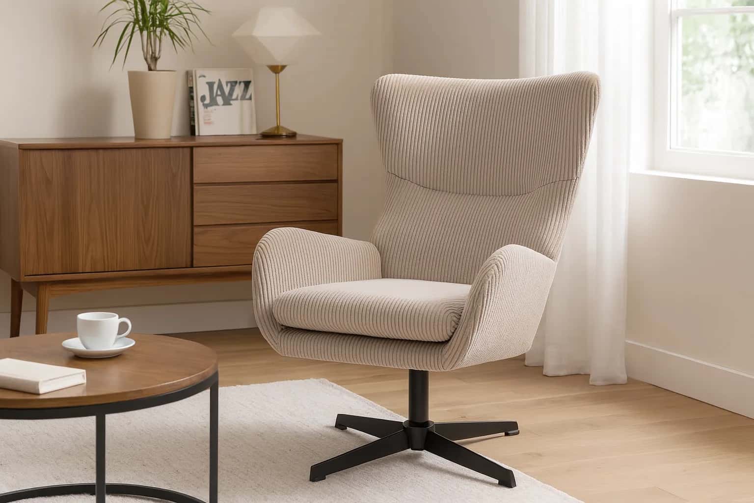 FO100 FOTEL MARTIN Sztr. Taupe – miniatura 7
