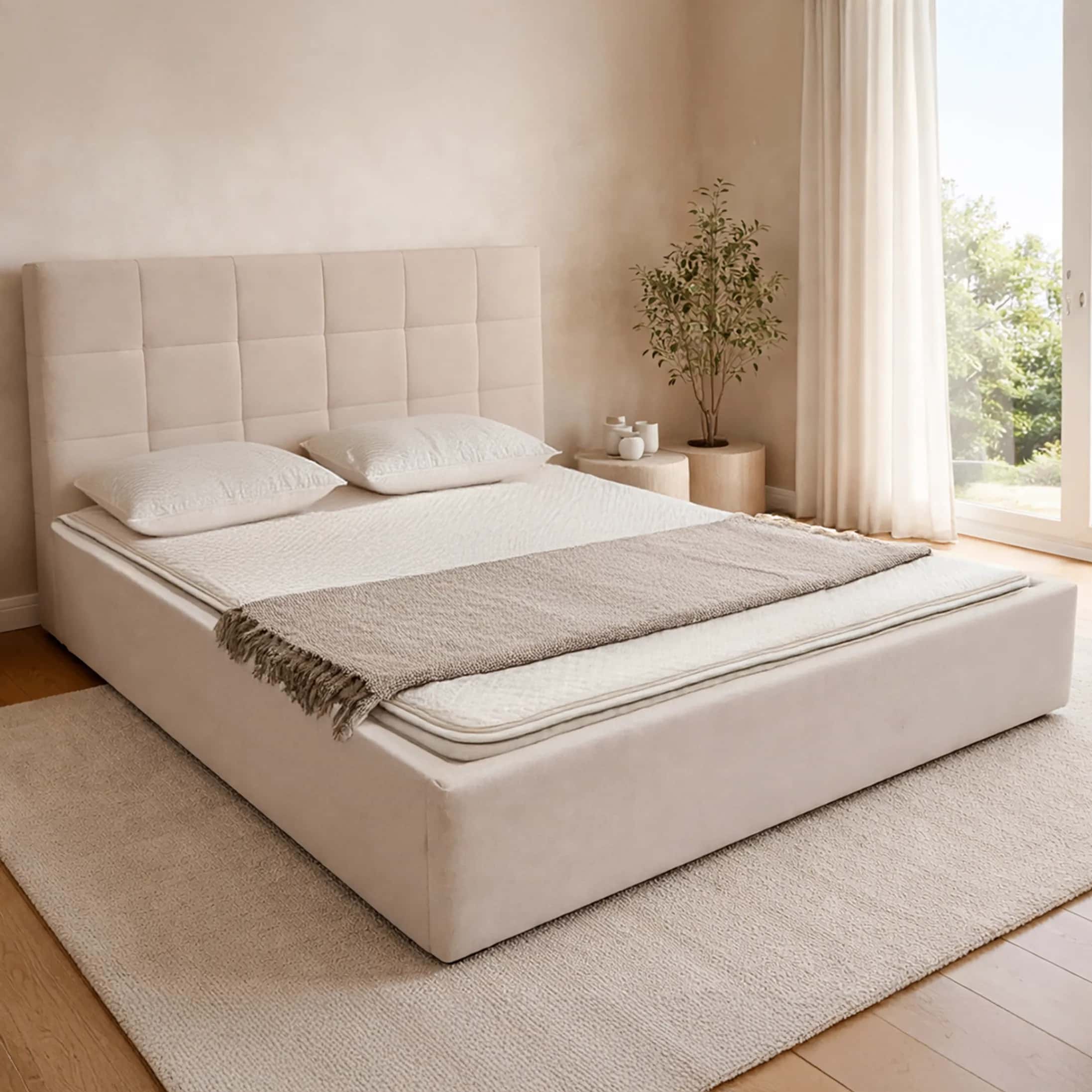 LT104 Łóżko Modulo 140x2x117 taupe – miniatura 6