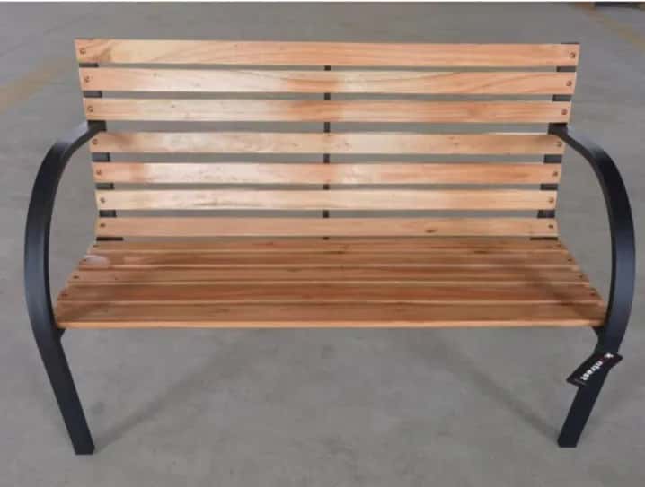 LO1001 Ławka ogrodowa 122x60x78 cm – miniatura 2