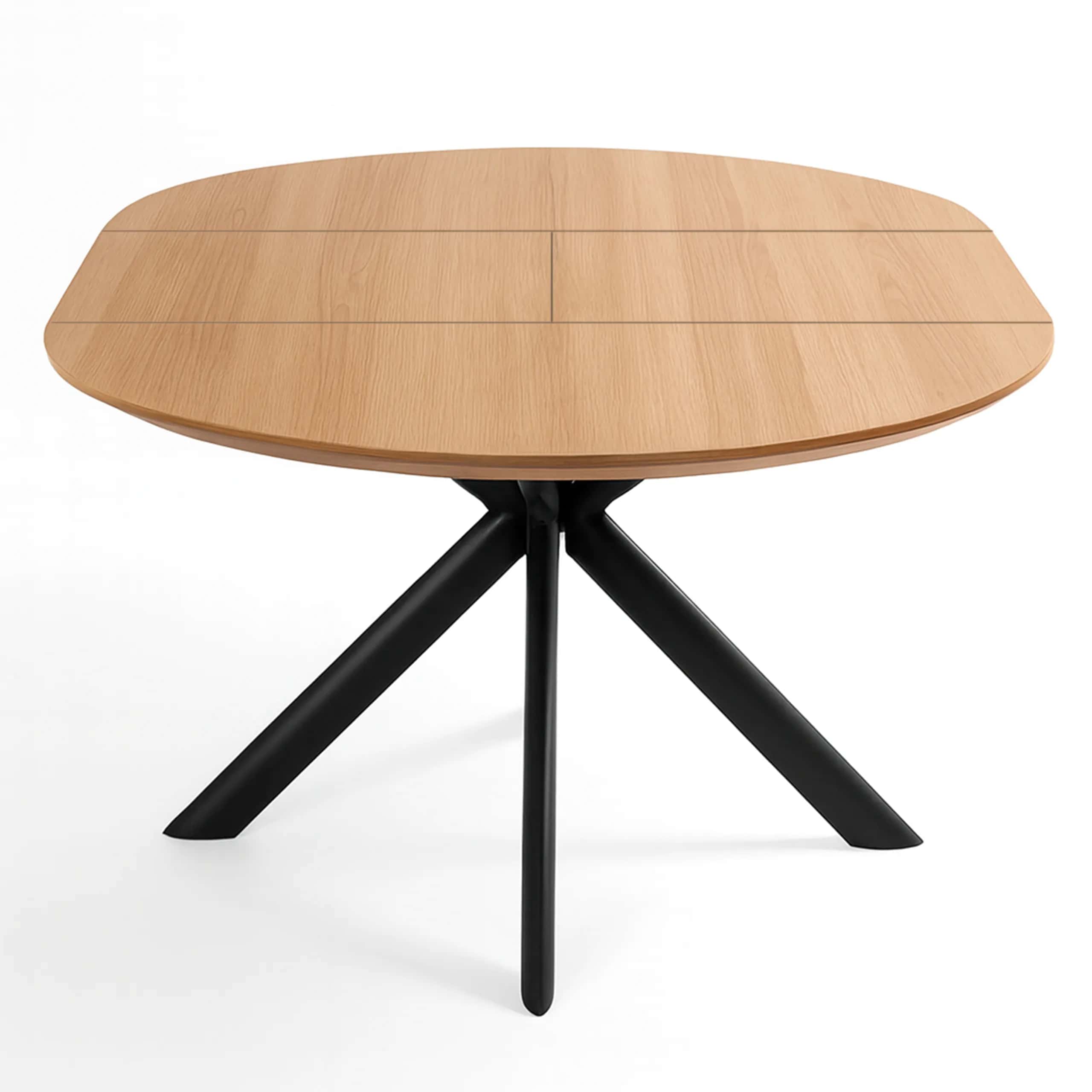 SJ212D Stół Magnus fi110-150x76cm Dąb – miniatura 5