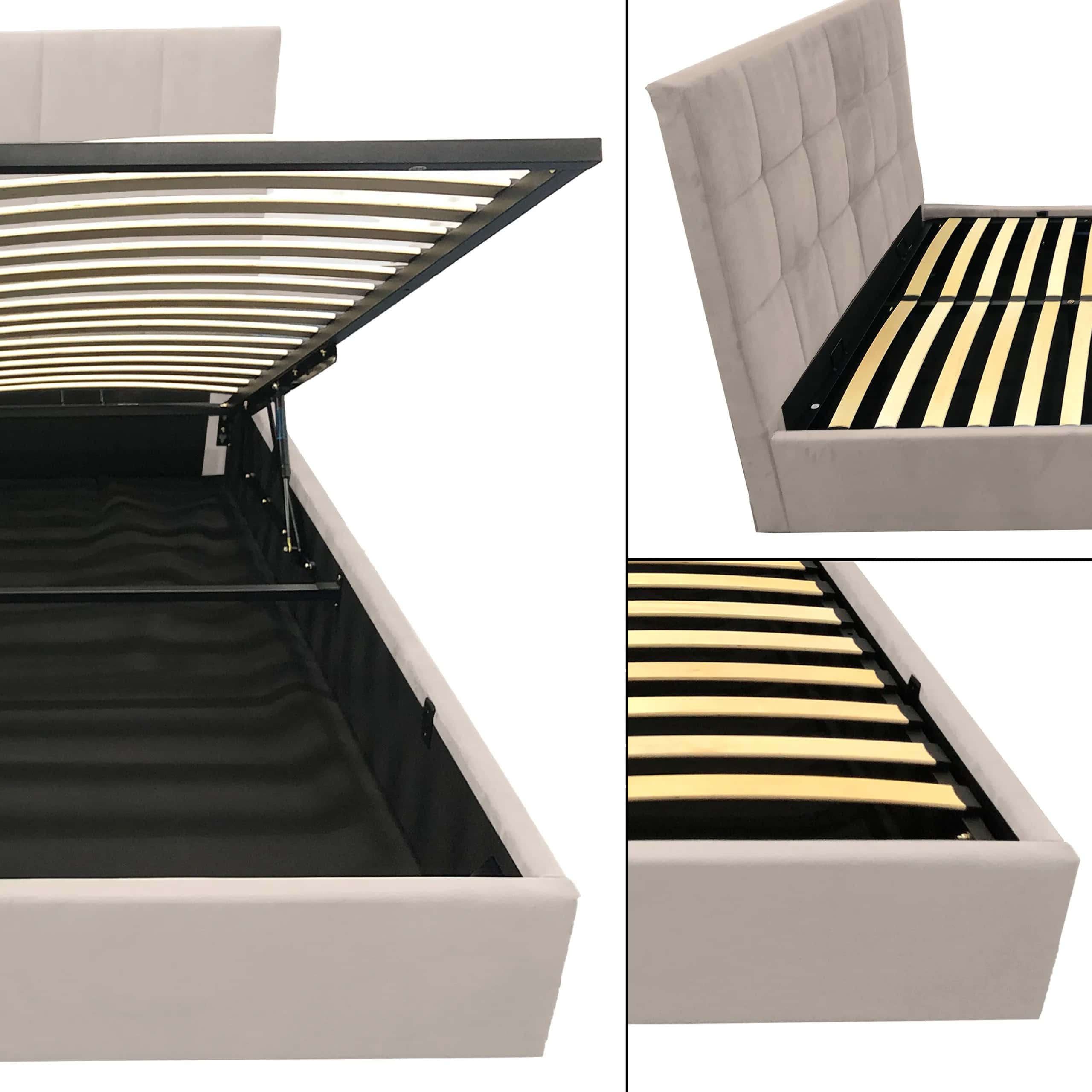 LT104 Łóżko Modulo 140x2x117 taupe – miniatura 8