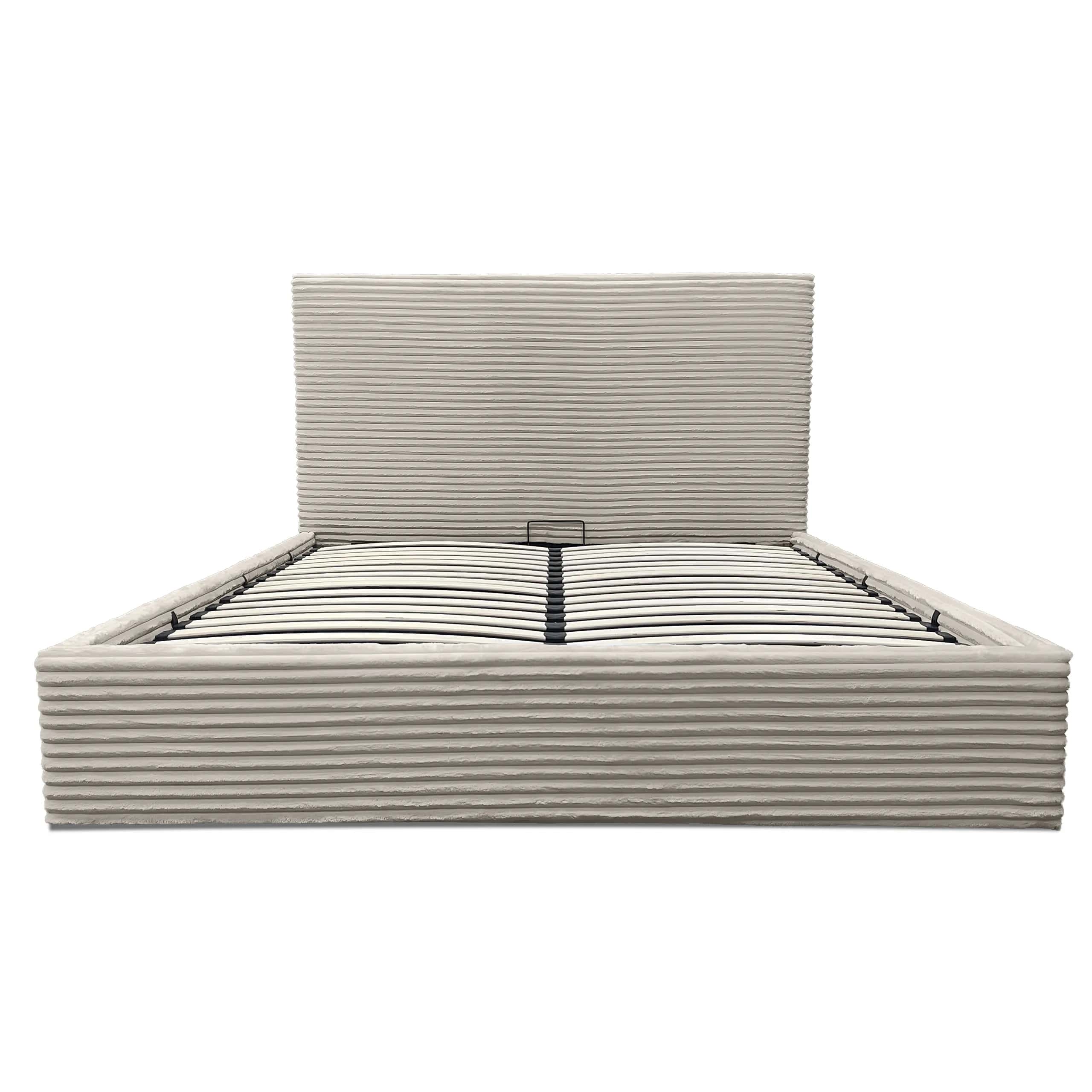 LT100 Łóżko Cordo 140x2x115 taupe – miniatura 4