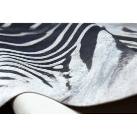 Dywan Sztuczna Skóra Bydlęca, Zebra G5128-1 Biało-czarna skórka – miniatura 5