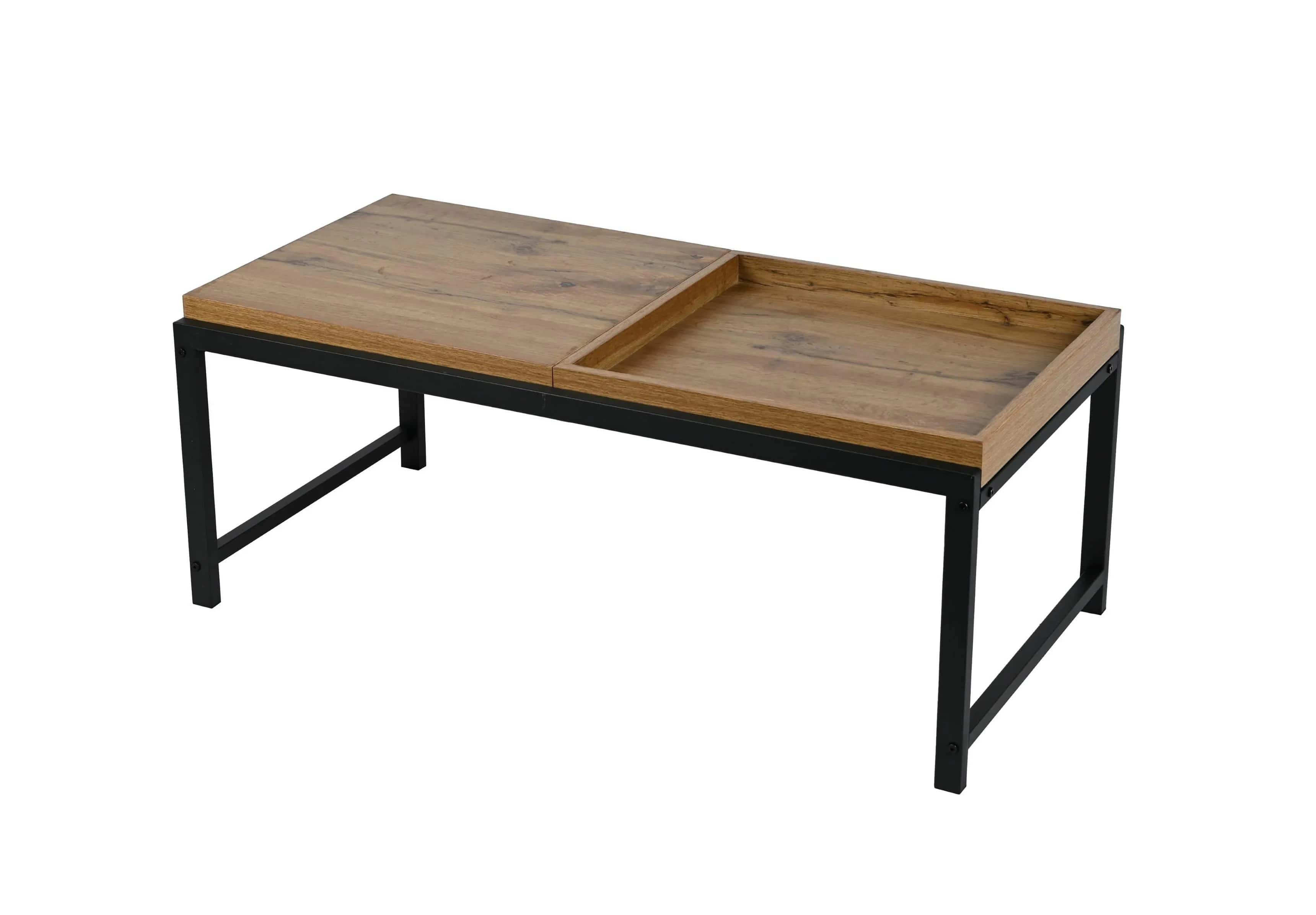 Stolik kawowy DĄB 50x100cm SK120D – miniatura 1