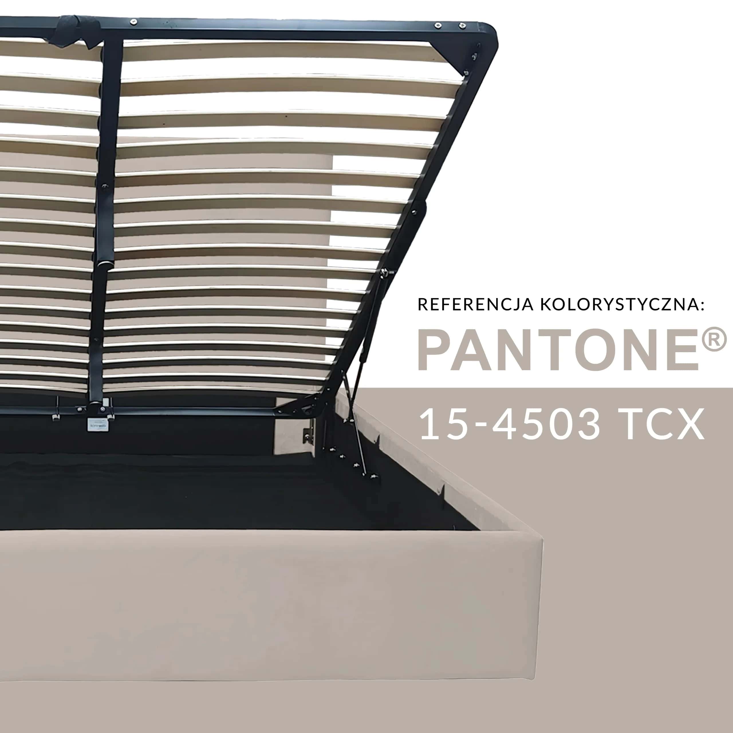 LT101 Łóżko Velio 140x2x115 taupe – miniatura 7