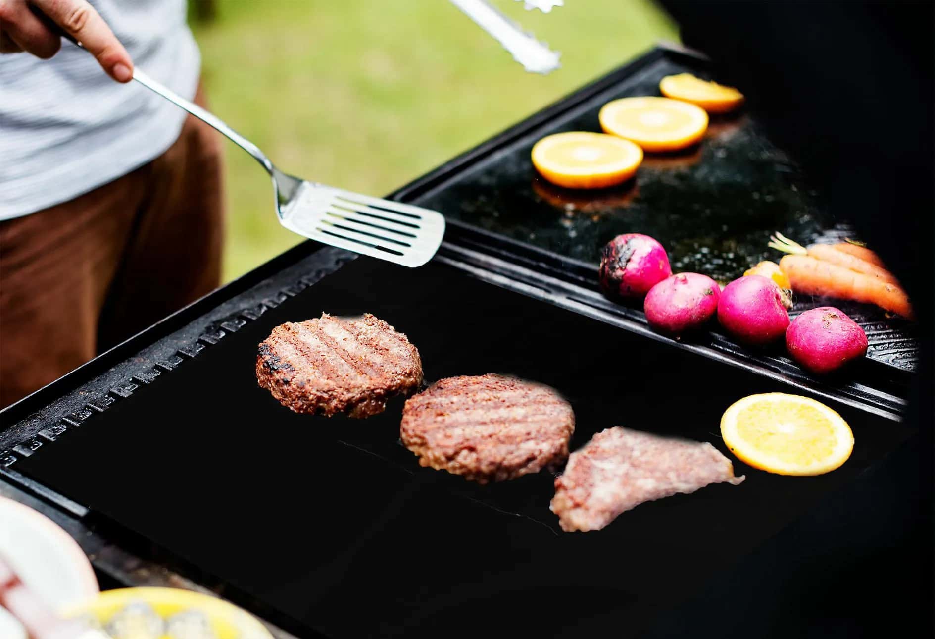 M12 Mata grill. tefl. 40x33 cm - zestaw – miniatura 1