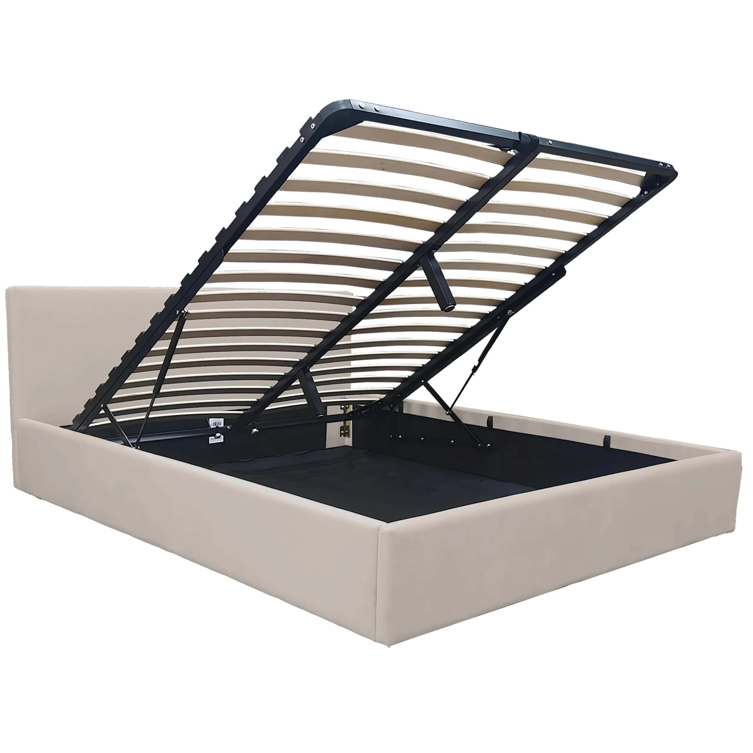 LT101 Łóżko Velio 160x2x80 taupe – miniatura 5