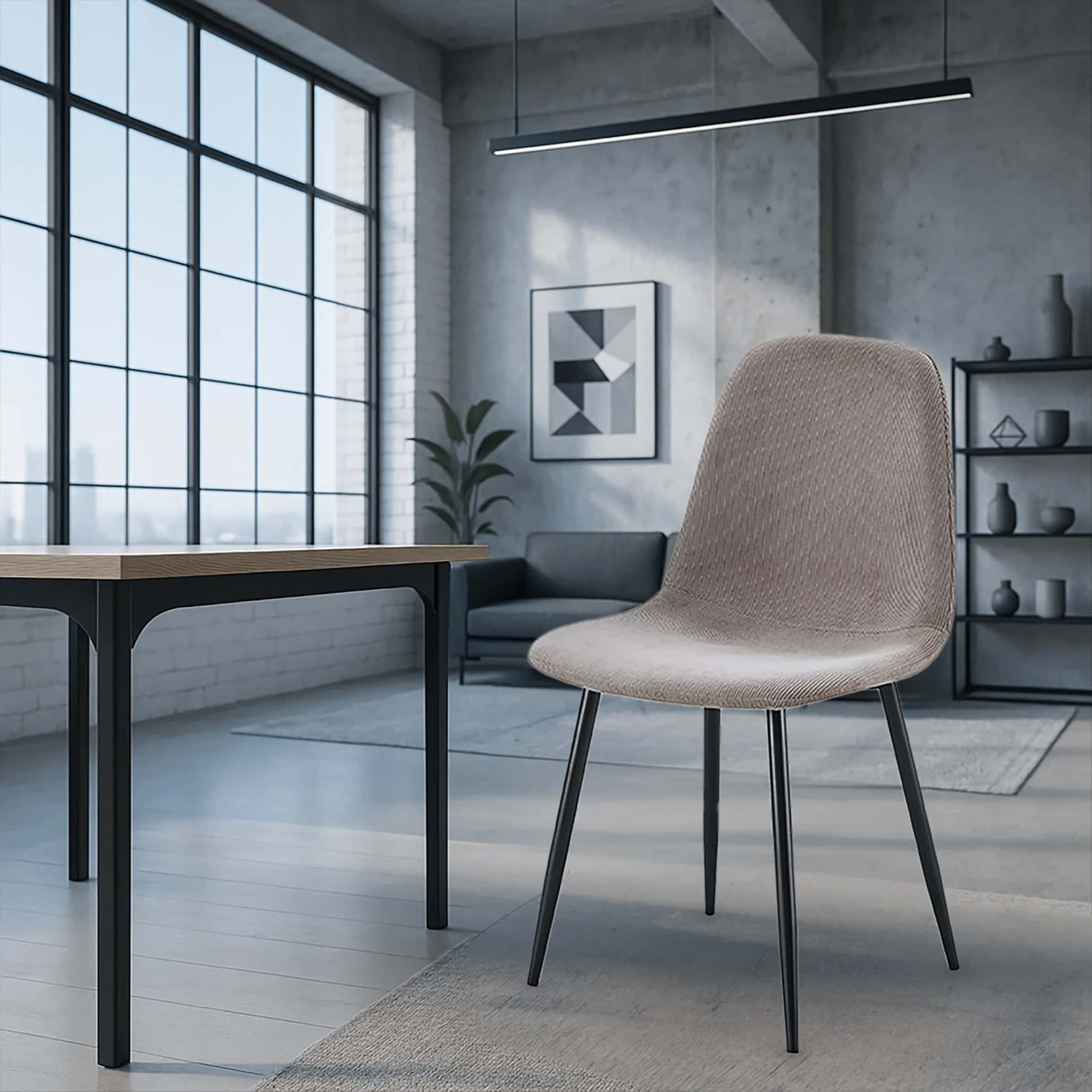 KT104 Krzesło Monica SZTR Taupe – miniatura 5