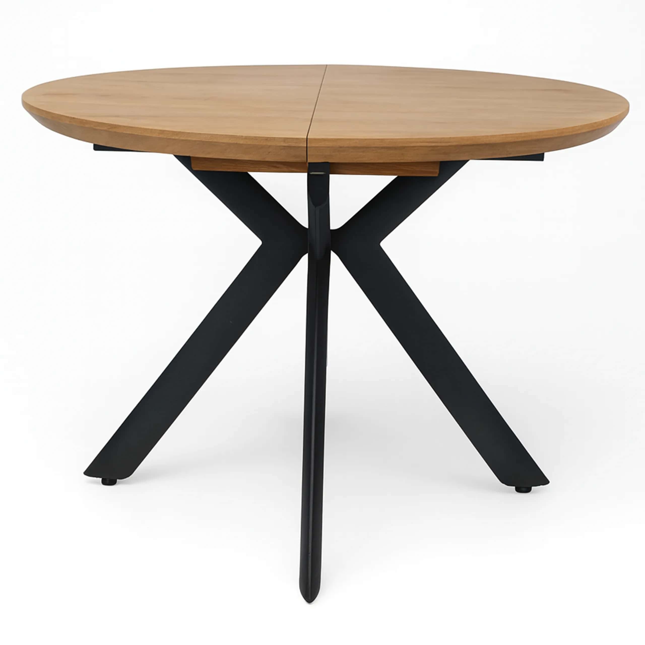 SJ212D Stół Magnus fi110-150x76cm Dąb – miniatura 6