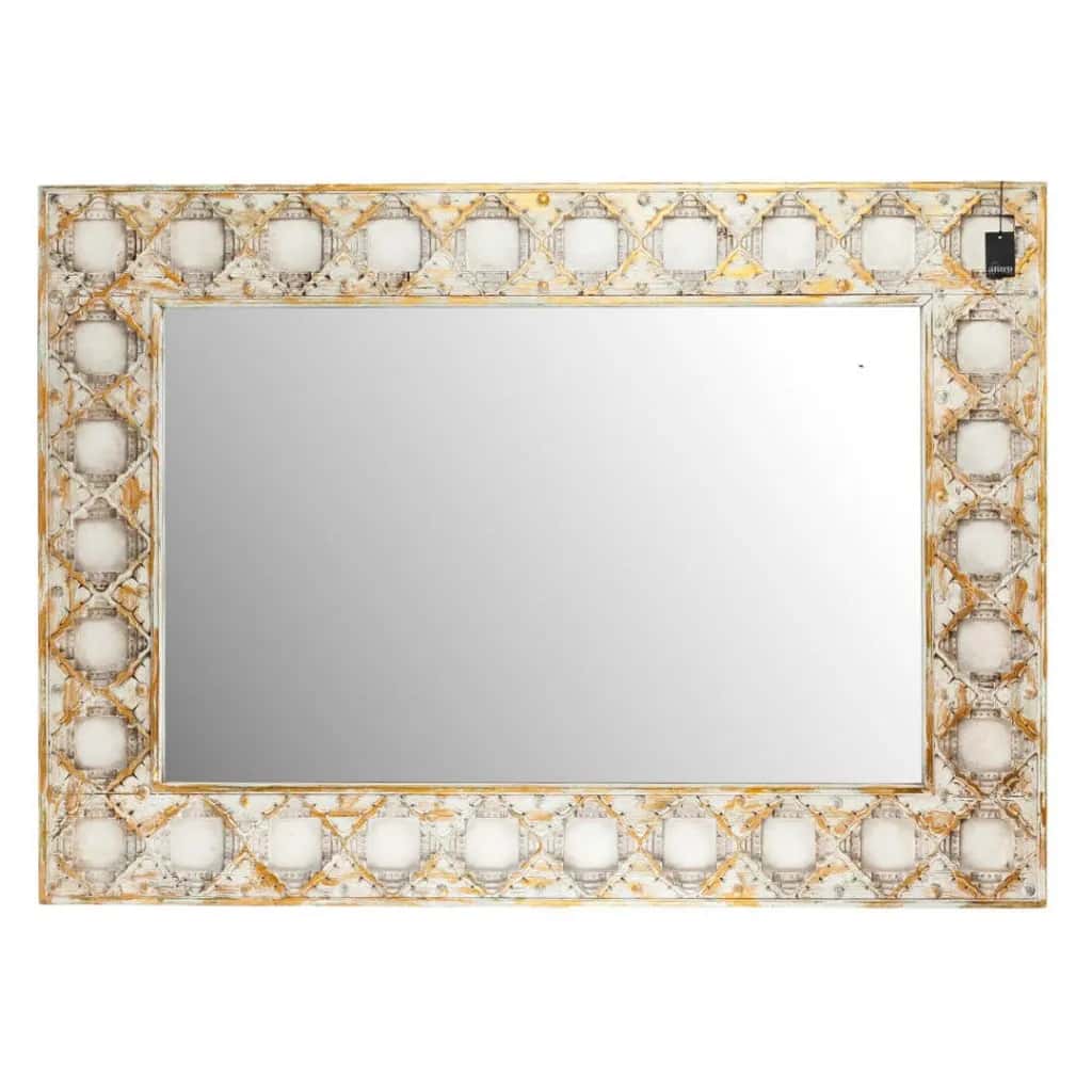 Lustro salonowe TEVOR antique style gold_Aluro – miniatura 2