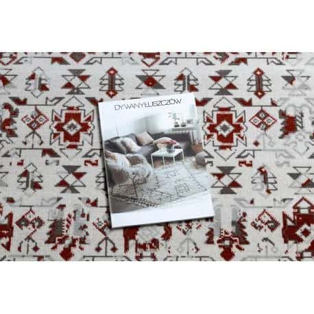 Dywan Vintage 22212061 krem / czerwony klasyczny – miniatura 2