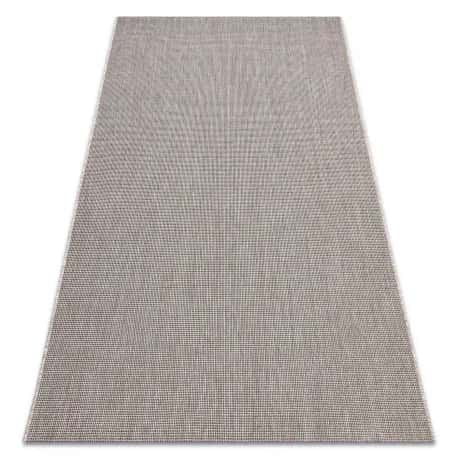 DYWAN SZNURKOWY SIZAL FLOORLUX 20580 gładki, jednolity, jednokolorowy - srebrny / czarny – miniatura 1