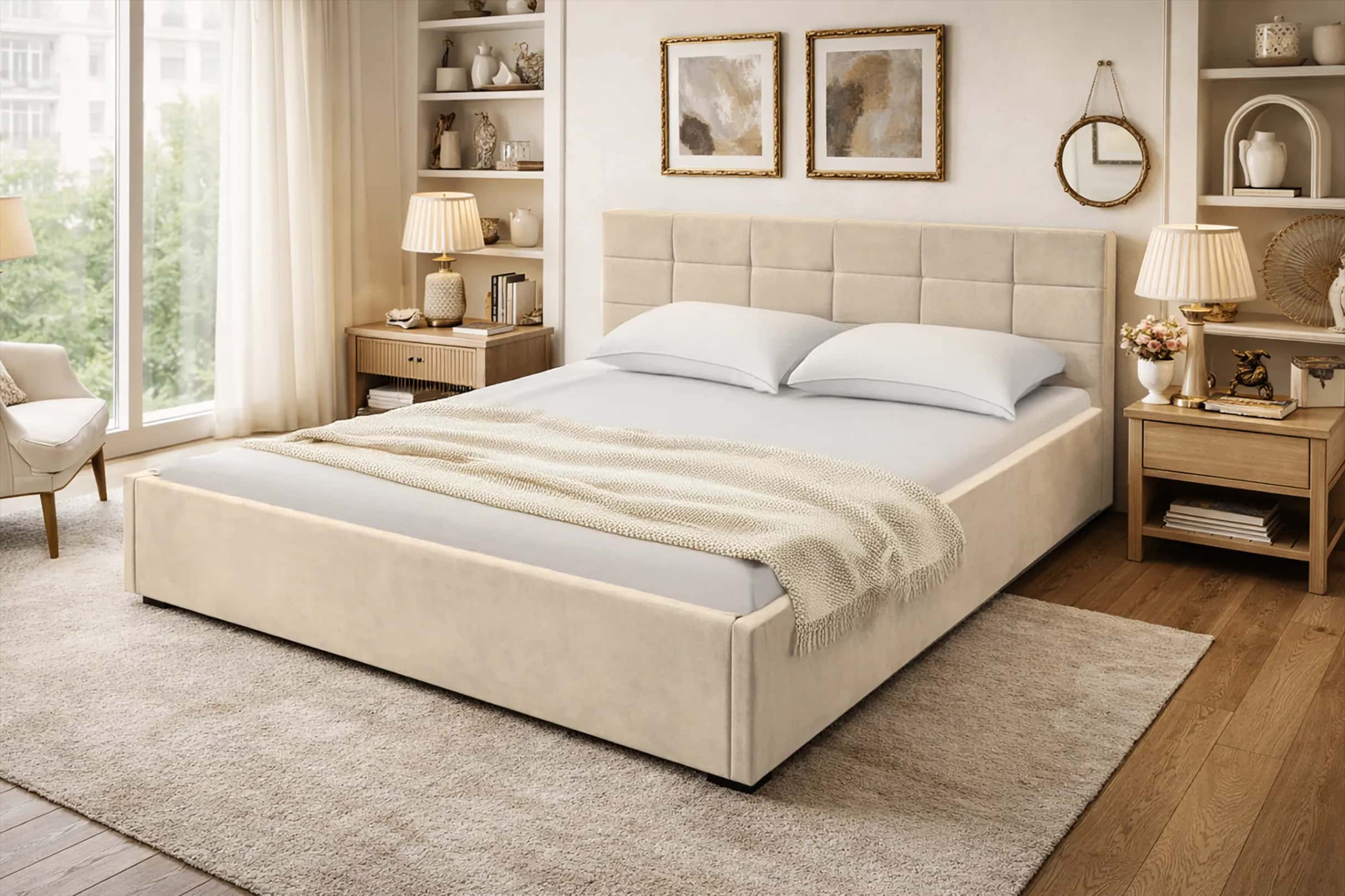 LT104 Łóżko Modulo 140x2x81 – miniatura 1