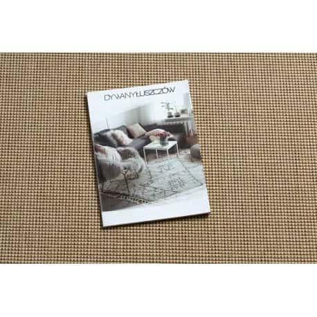 DYWAN SZNURKOWY SIZAL FLOORLUX 20580 gładki, jednolity, jednokolorowy - natural / coffeee – miniatura 2