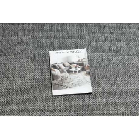 Dywan SZNURKOWY SIZAL FLAT 48663/920 antracyt GŁADKI – miniatura 2