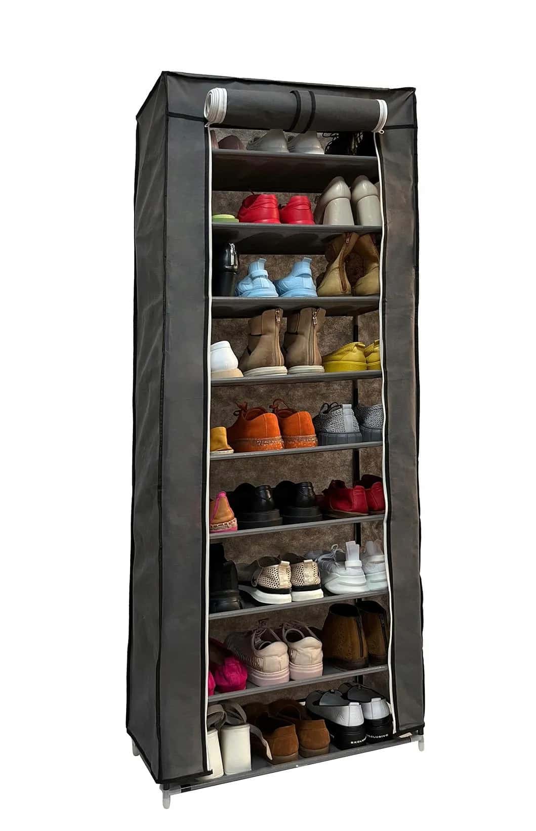 ST1001 Szafa tekst. na buty 160cm szara – miniatura 3