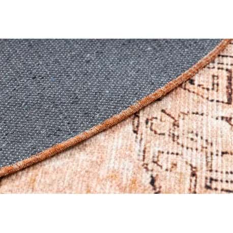 Dywan ANTIKA ancient rust, koło nowoczesny patchwork, grecki do prania – miniatura 3