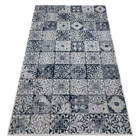 Dywan HEOS 78586 krem / niebieski PATCHWORK, PŁYTKI LIZBOŃSKIE – miniatura 1