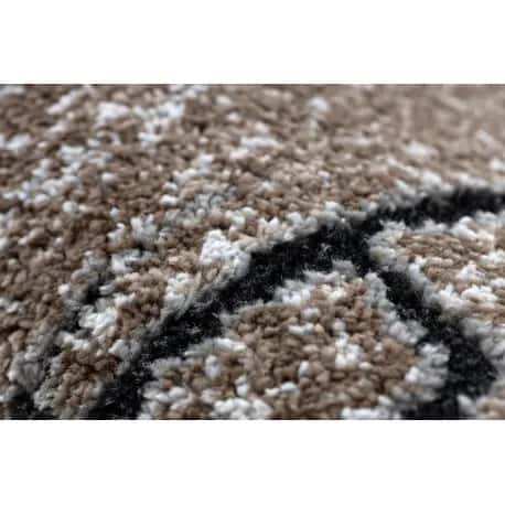 Dywan nowoczesny COZY 8875 Wood, pień - Strukturalny, dwa poziomy runa brązowy – miniatura 5
