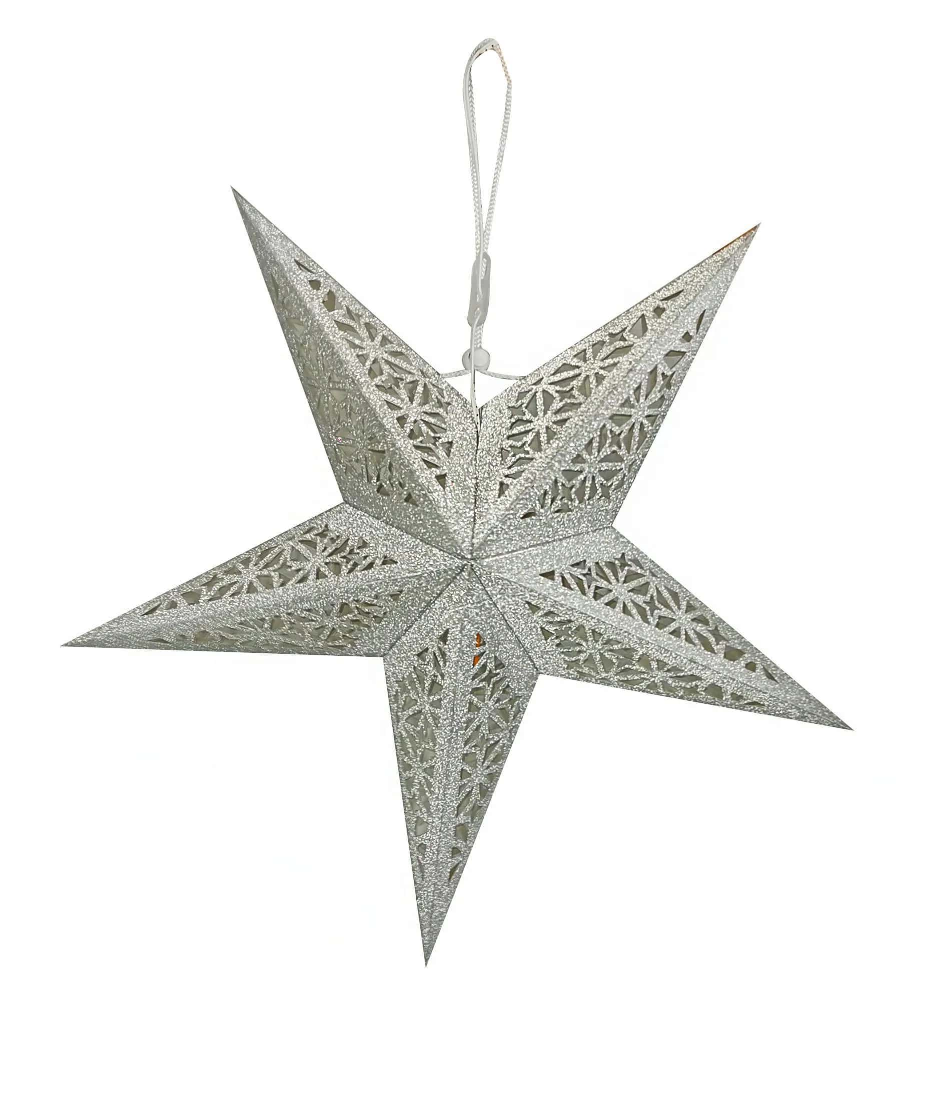 GWIAZDA wisząca 45 cm wz .4 SREBRNA – miniatura 1