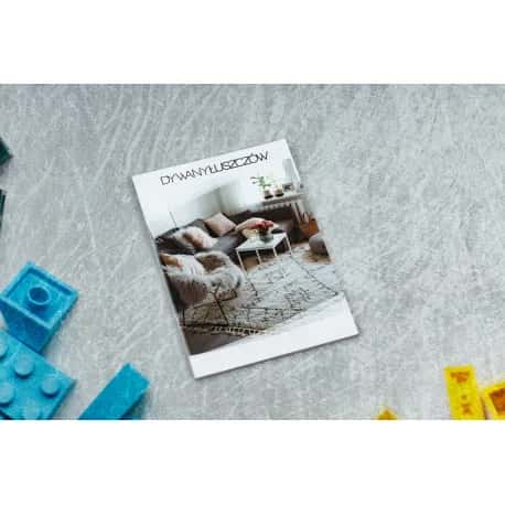 Dywan do prania BAMBINO 38480 Klocki dla dzieci, antypoślizgowy - szary / żółty – miniatura 3