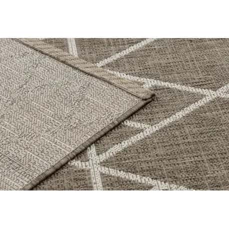 DYWAN SZNURKOWY SIZAL FLOORLUX 20508 taupe / champagne TRÓJKĄTY – miniatura 4
