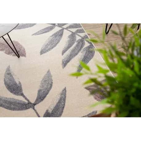 Dywan HEOS 78428 krem / róż LIŚCIE MONSTERA – miniatura 4