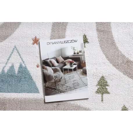 Dywan FUN Polar dla dzieci, uliczki, las, – miniatura 2