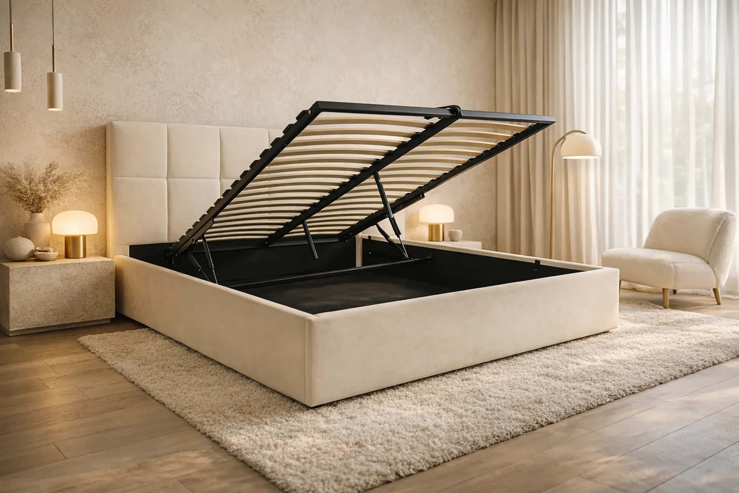 LT103 Łóżko Quadro 160x2x117 – miniatura 2