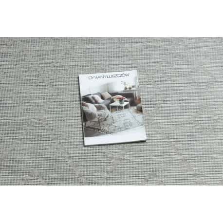 Dywan SZNURKOWY SIZAL płaskotkany PATIO 3077 romby szary / beż – miniatura 2