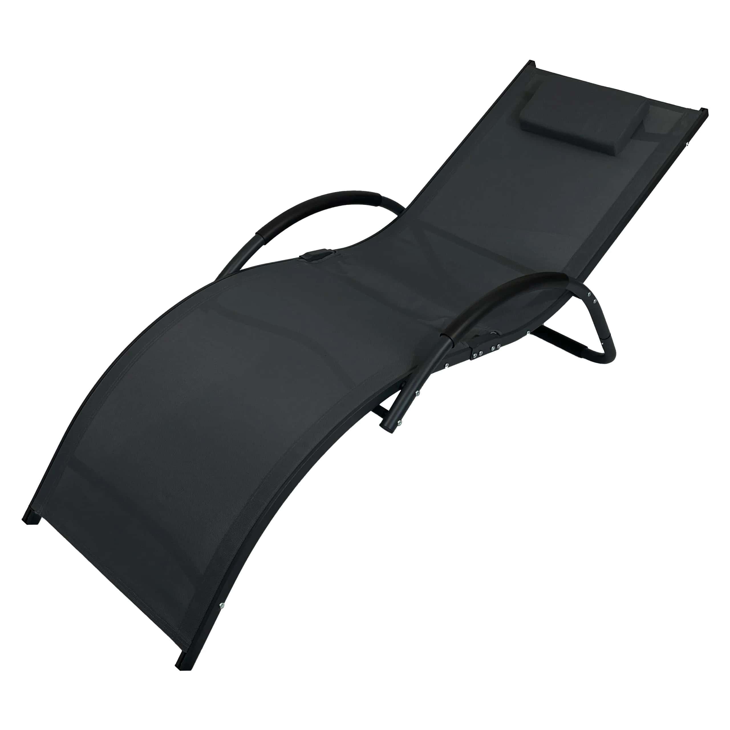 Leżak SWING czarny – miniatura 1