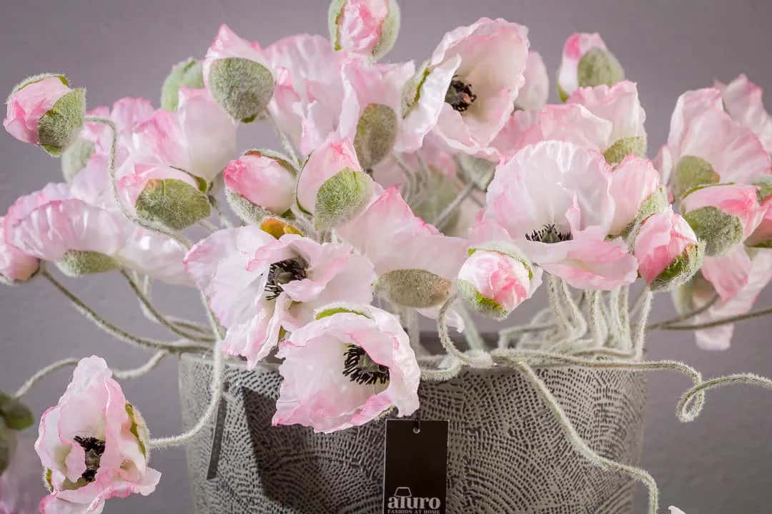 Gałązka maku różowa_ALURO – miniatura 5