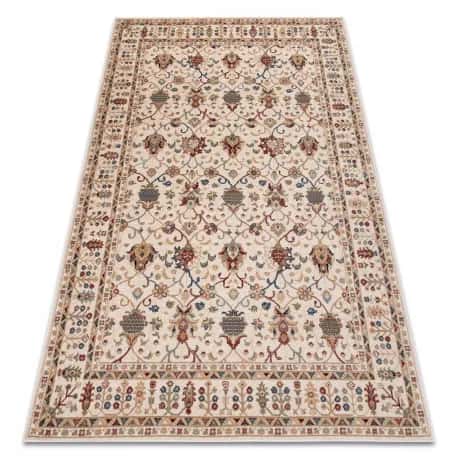 Dywan NAIN Ornament, ramka 1028/51053 beż / bordo / niebieski – miniatura 1