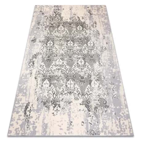 Dywan CORE W3824 Ornament Vintage - Strukturalny, dwa poziomy runa, krem / – miniatura 1