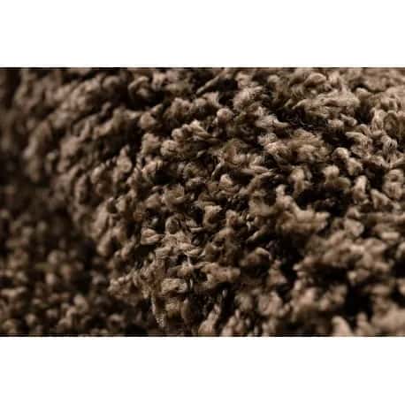 Dywan, Chodnik SOFFI shaggy 5cm brązowy - do kuchni, przedpokoju, na korytarz – miniatura 5