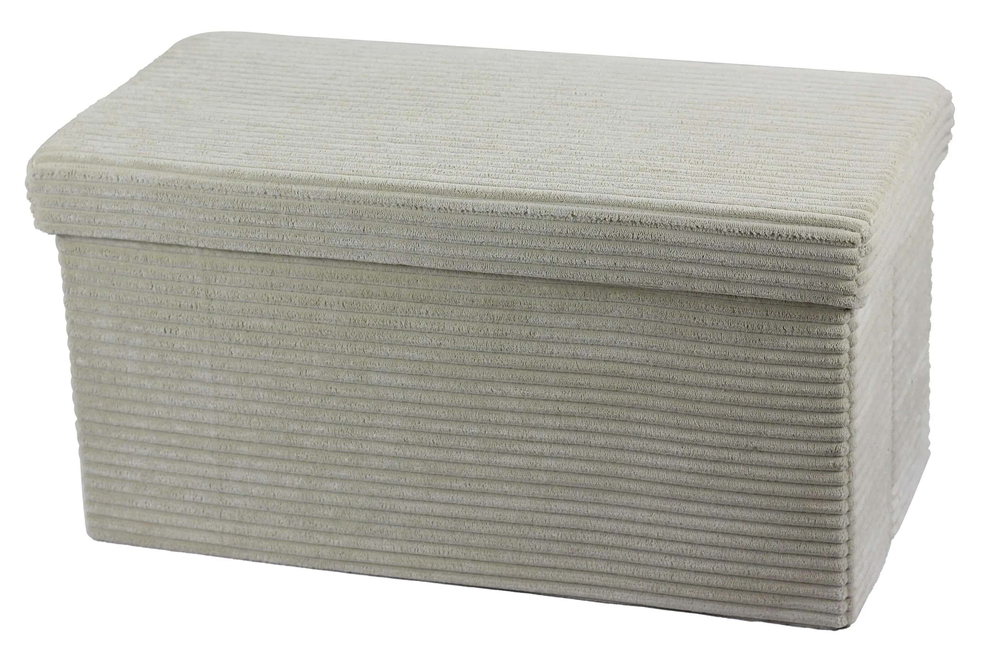 Pufa LAMPAS DUO 60x30x30cm Beż – miniatura 1