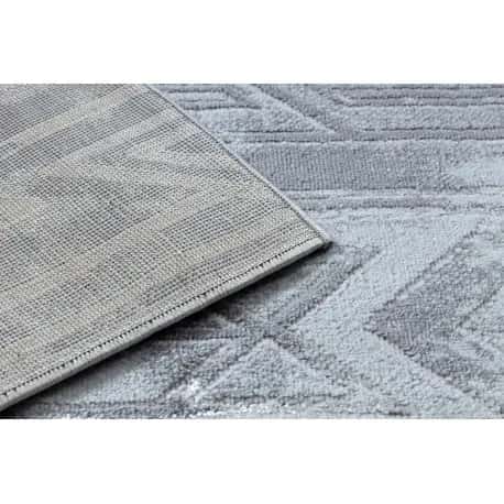 Dywan MEFE nowoczesny B402 - Strukturalny, dwa poziomy runa ciemno – miniatura 3