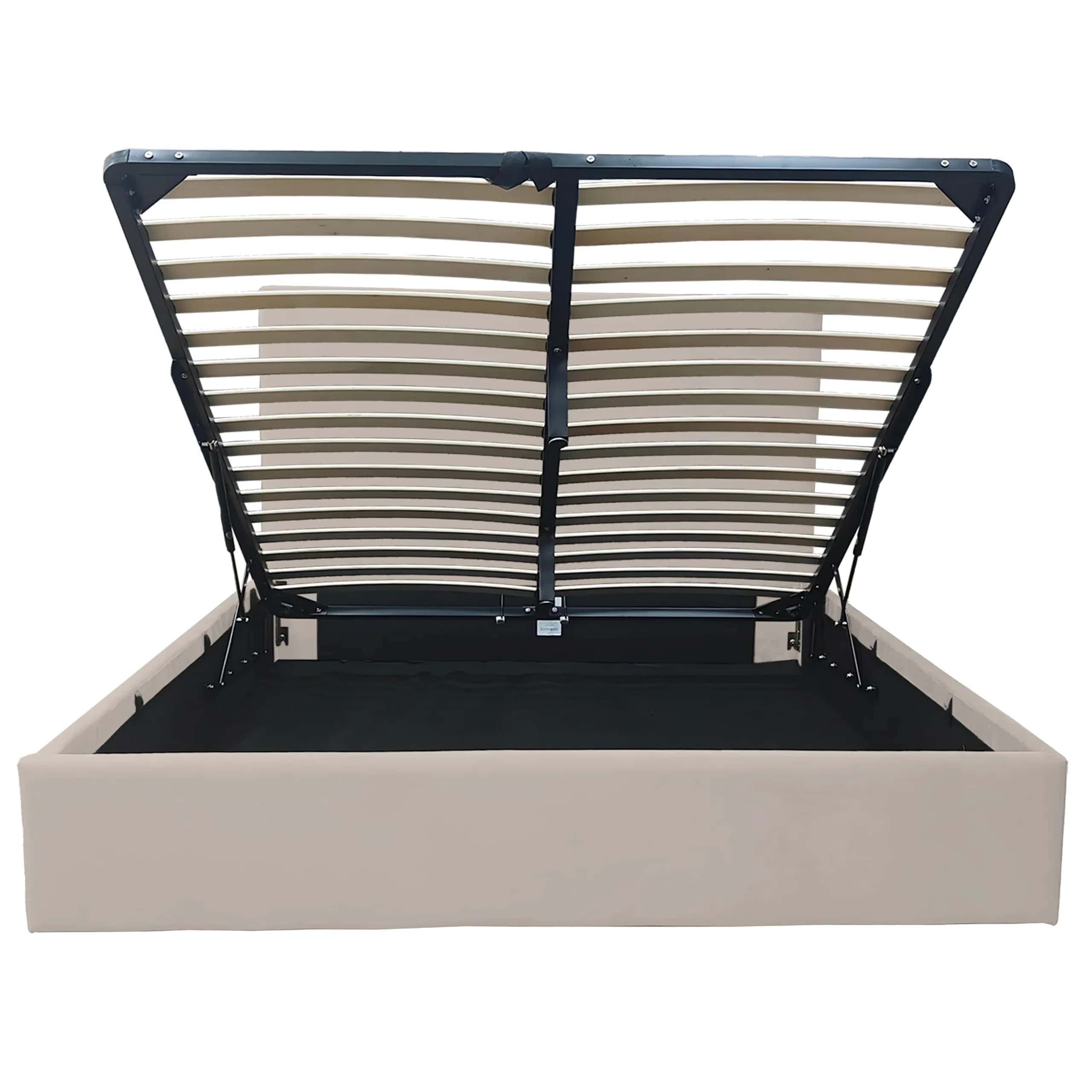 LT101 Łóżko Velio 160x2x115 taupe – miniatura 4