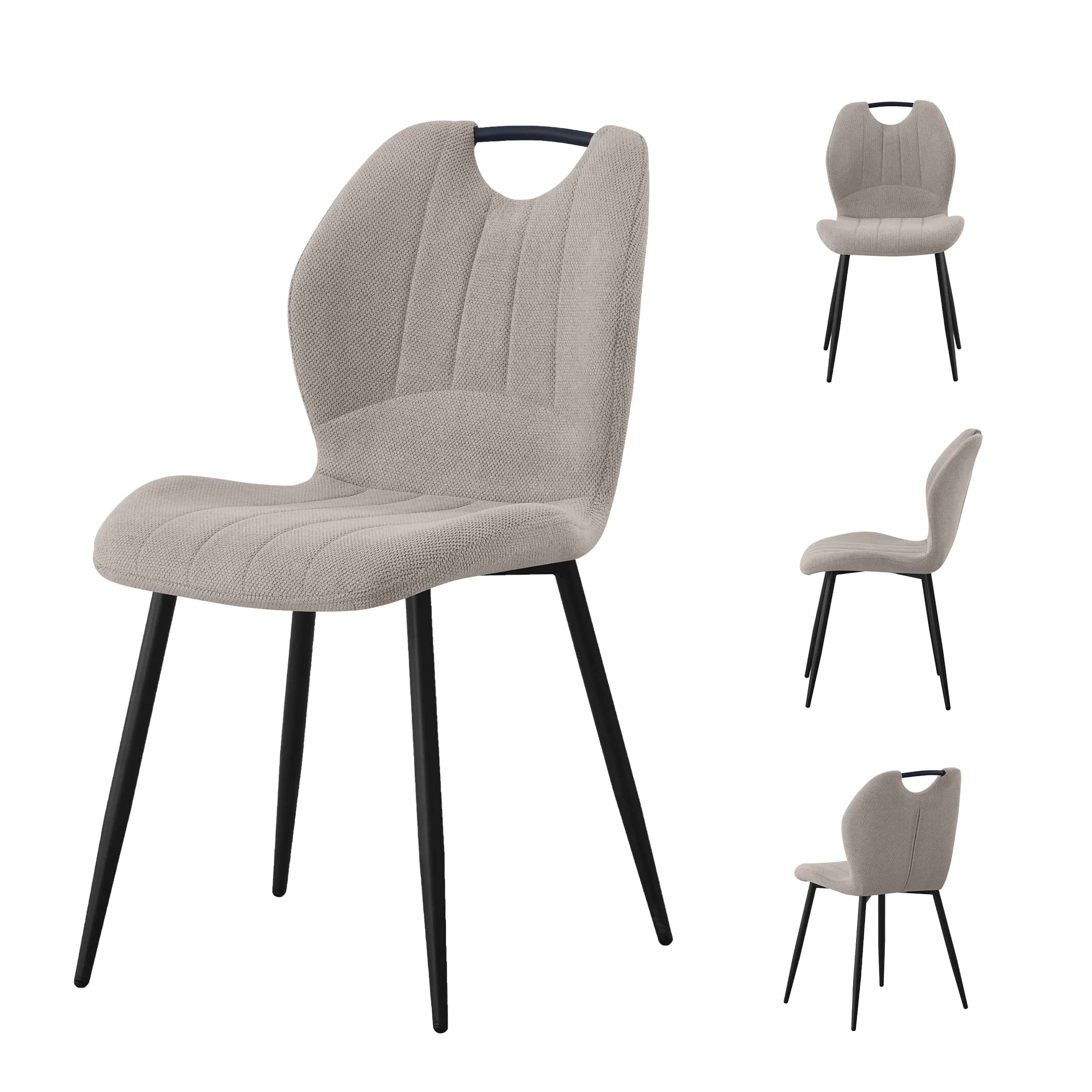 KT121 Krzesło Aria 3D Taupe – miniatura 4