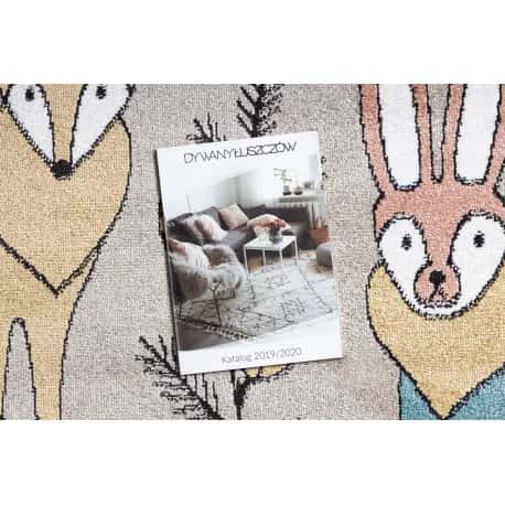 Dywan FUN Forester dla dzieci, zwierzęta, las – miniatura 2