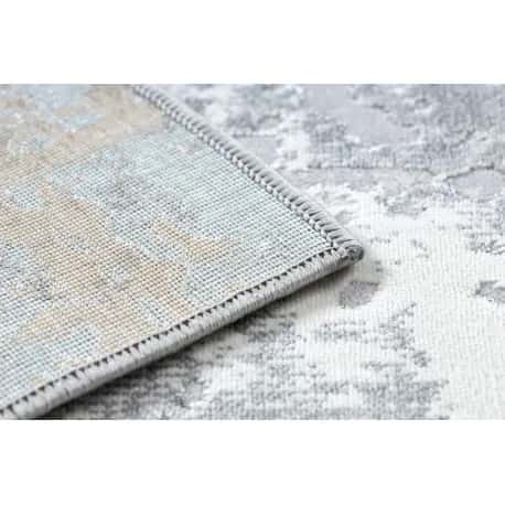Dywan CORE W9782 Przecierany - Strukturalny, dwa poziomy runa, kość słoniowa / – miniatura 3
