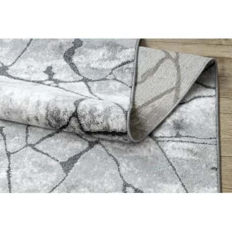 Chodnik nowoczesny COZY 8873 Cracks Popękany beton - Strukturalny, dwa poziomy runa ciemny – miniatura 3