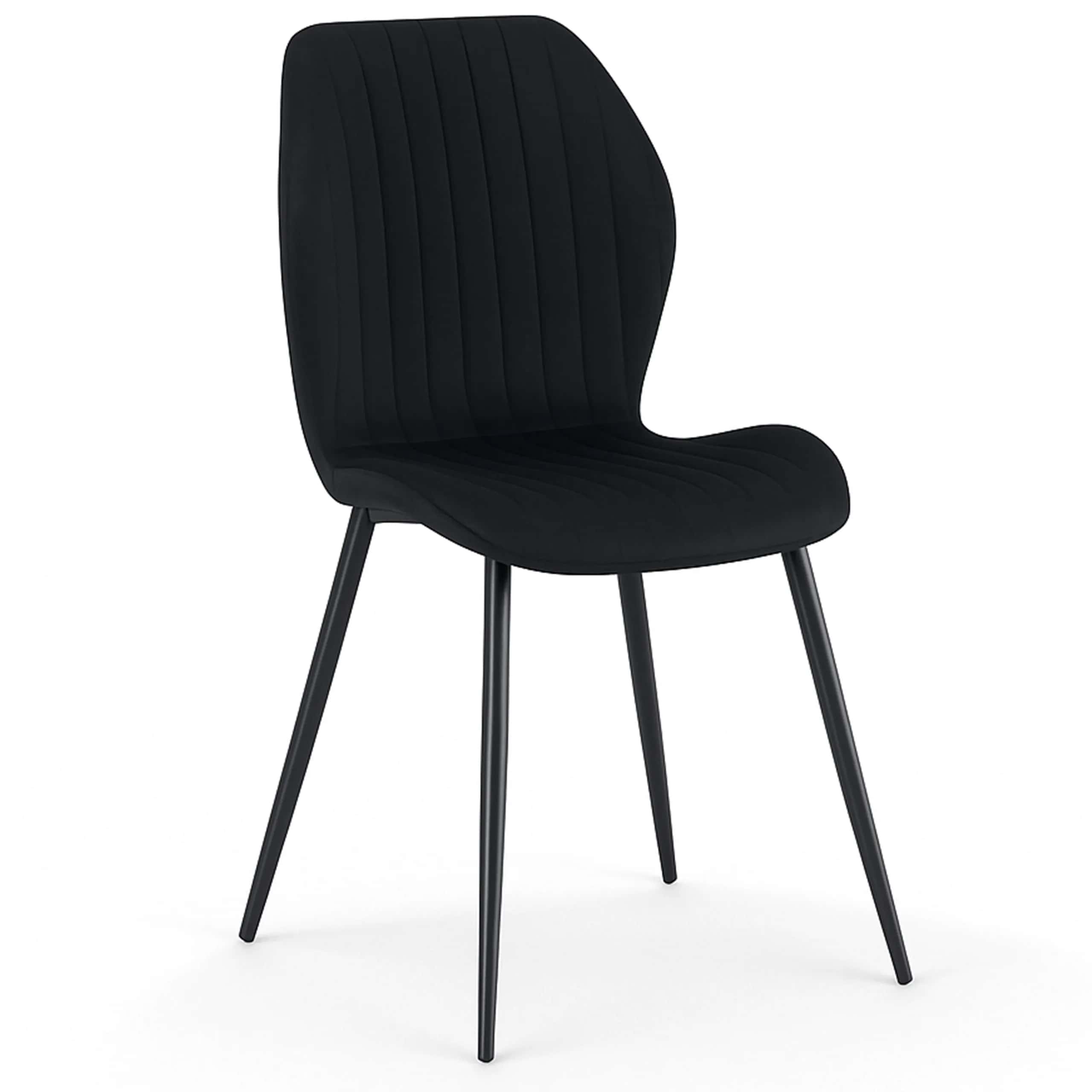 KT119 Krzesło Zoya PAS VEL Czarny – miniatura 3