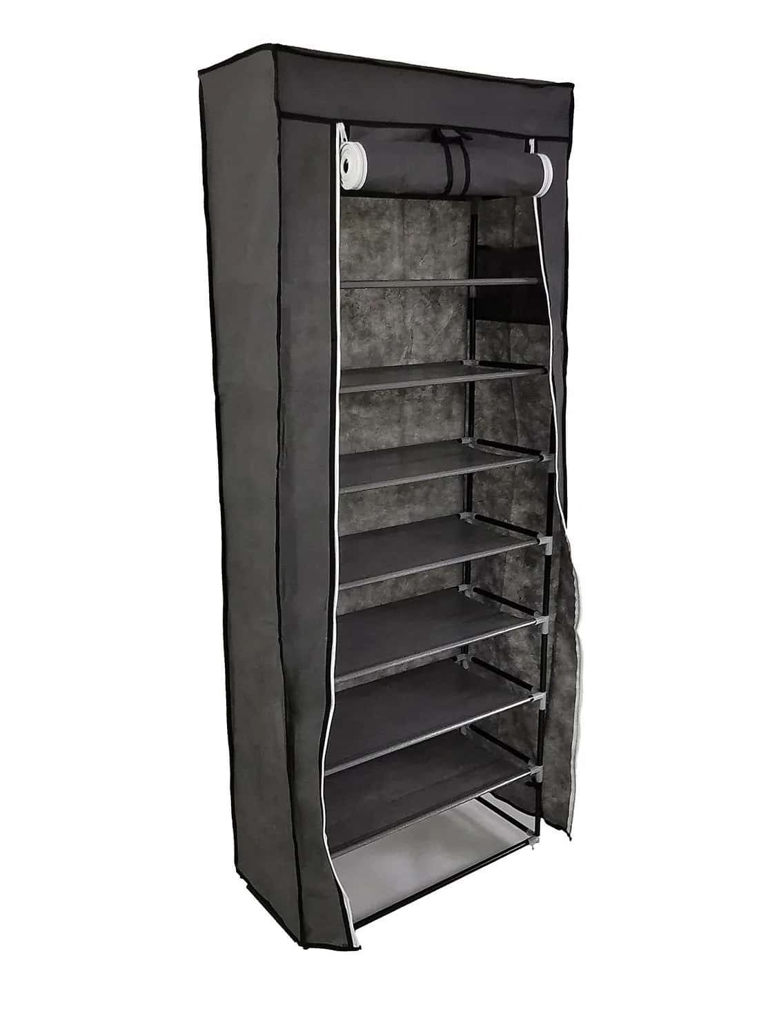 ST1001 Szafa tekst. na buty 160cm szara – miniatura 1
