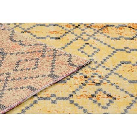 Dywan nowoczesny MUNDO D5751 glamour outdoor pomarańcz / czarny – miniatura 3