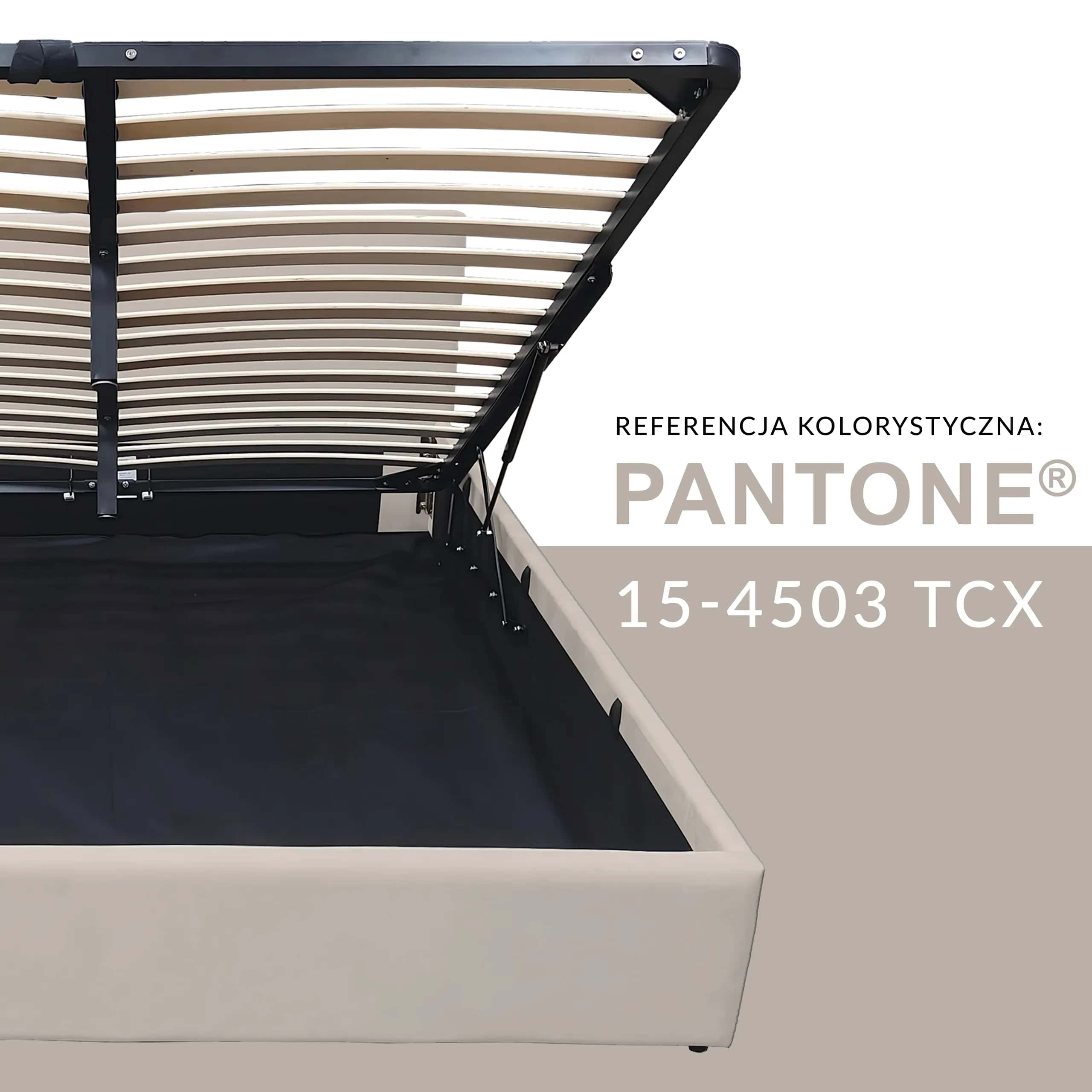 Łóżko TORE 140×2×80 taupe – miniatura 10