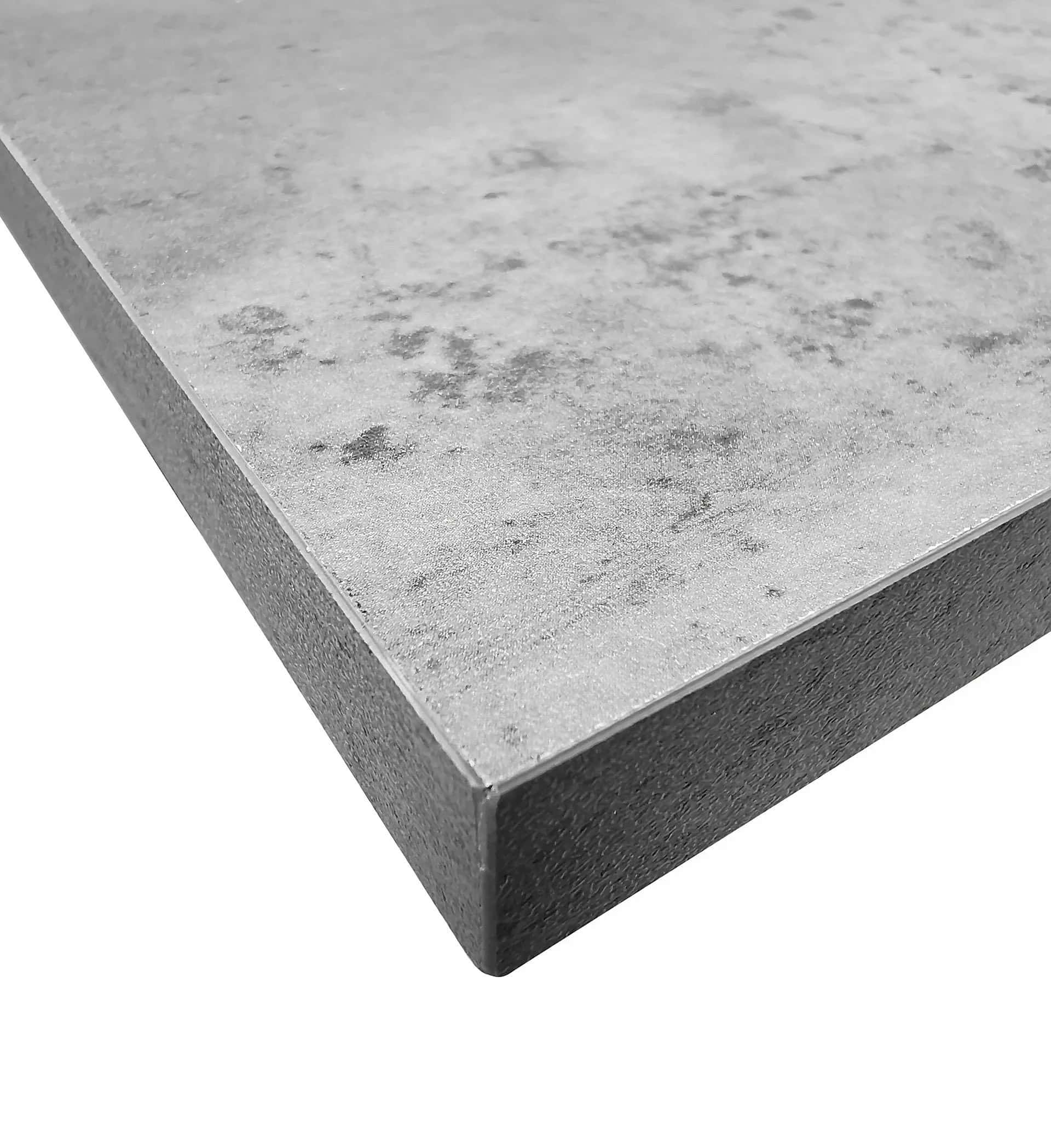 Stół do jadalni mud (beton) IVO 140 140x80x75 – miniatura 5